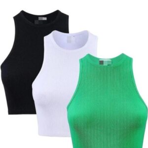 3-in-1 Sexy Ladies Crop Top set