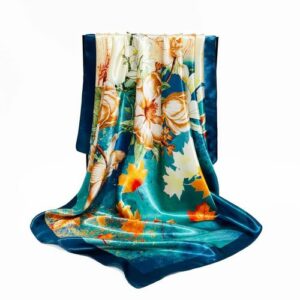Golden Silk Scarf