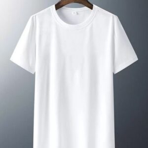 Unisex plain white T-shirt
